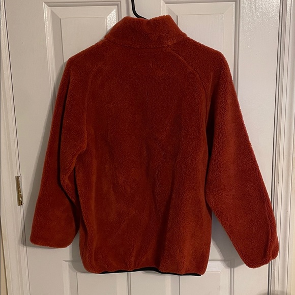 Lands' End Burnt Orange Zip Up - Picture 4 of 5